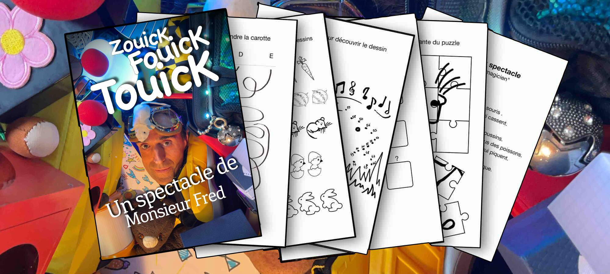 Activité Zouick, fouick, touick activités loisirs spectacle illusion magie Harry Potter